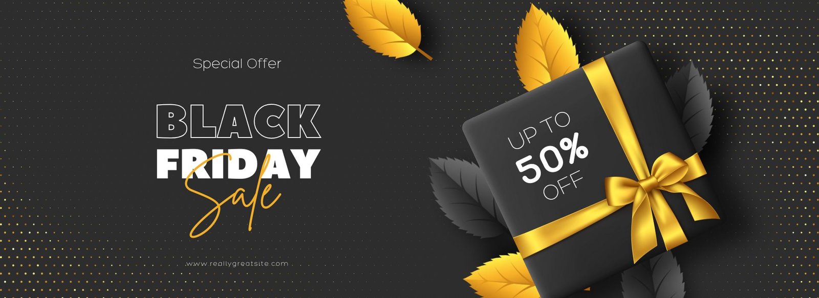 Black Gold Black Friday Sale Banner (1920 x 1000 px) (1920 x 700 px)